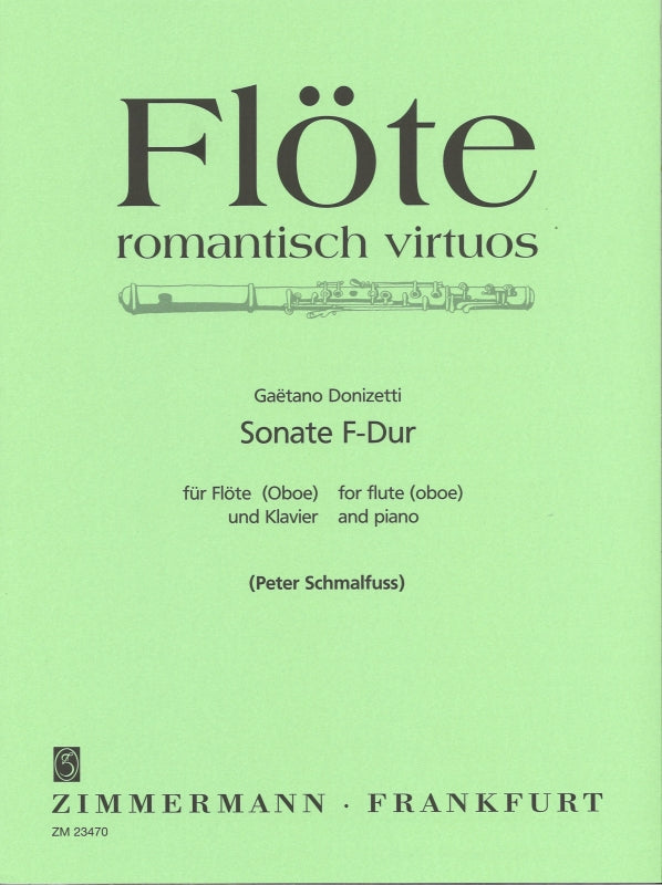 Donizetti, Sonata in F (Fl/Ob,Pf) (Zimmermann)