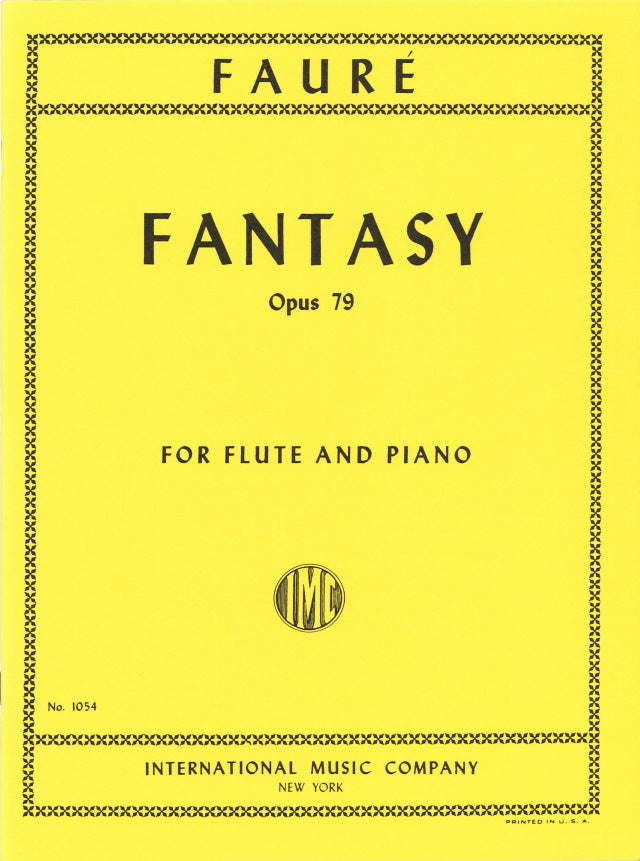 Faure, Fantaisie op. 79 (IMC)