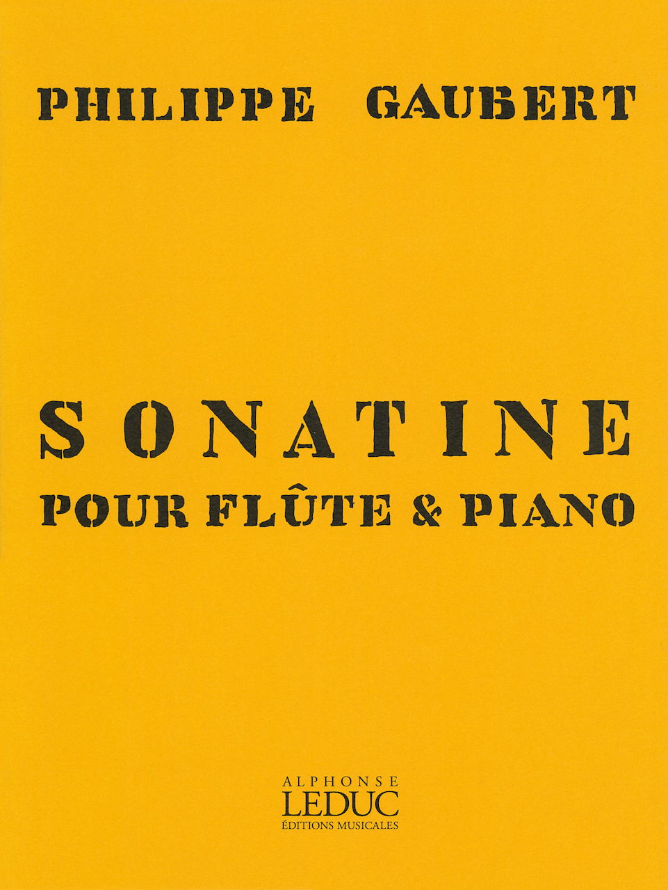 Gaubert, Sonatine (Heugel)