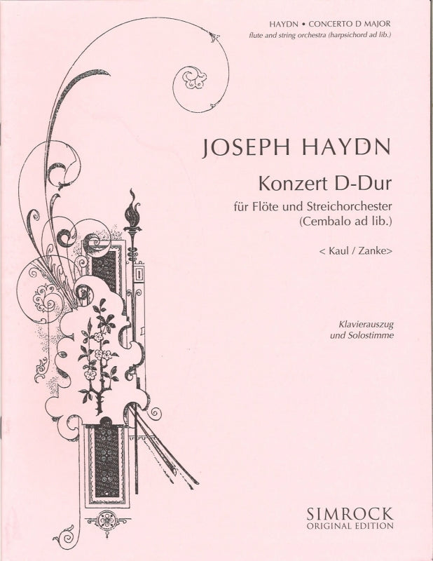 Haydn, Concerto Hob. 7f/D1 (by Hoffmann) (Simrock)