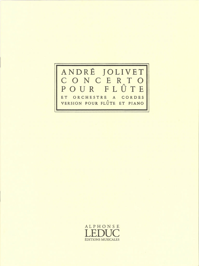 Jolivet, Concerto (Heugel)