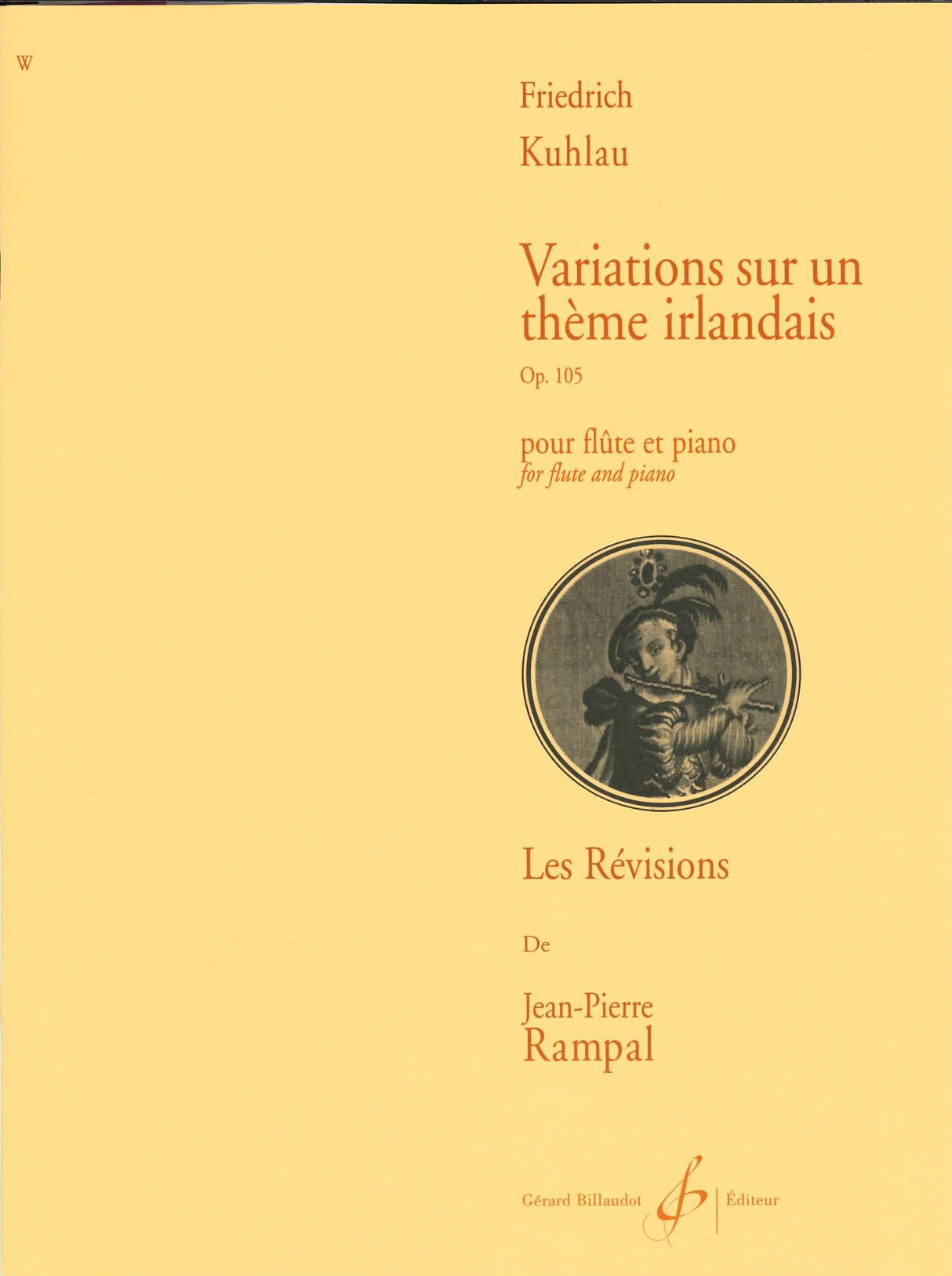Kuhlau, Var. op. 105 Last Rose of Summer (Billaudot)
