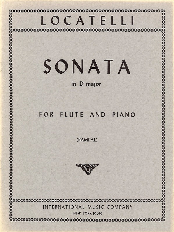 Locatelli, Sonata in D (Rampal) (IMC)