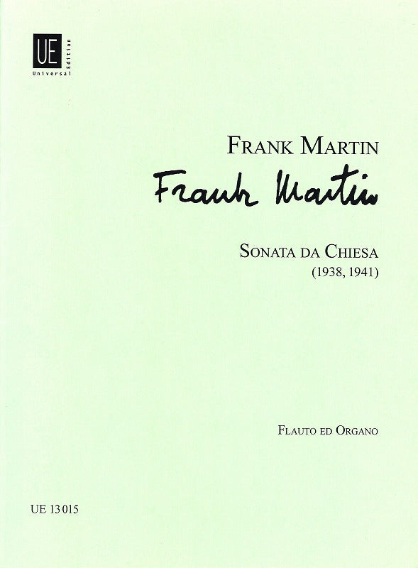 Martin,F., Sonata da chiesa (Fl,Org) (Universal)