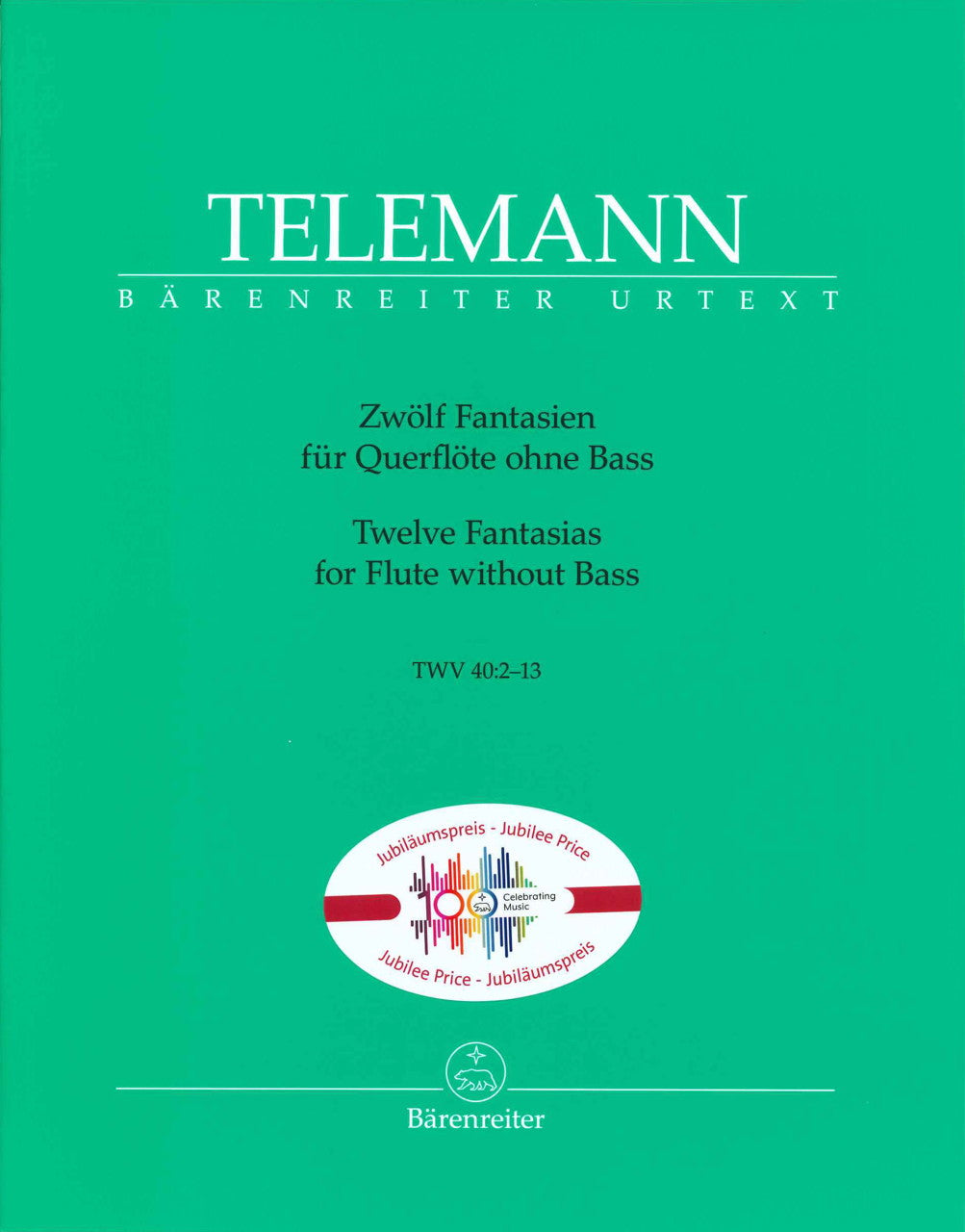 Telemann, Fantasien TWV 40/2-13 Hausswal (Barenreiter)