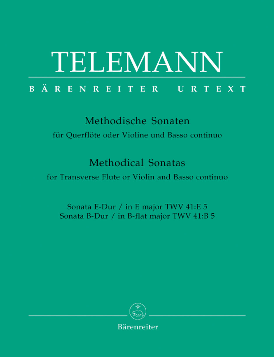 Telemann, Methodische Sonaten Heft 5 (Barenreiter)