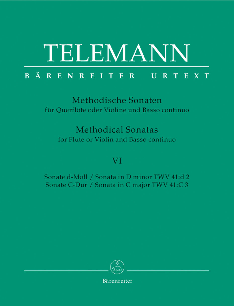 Telemann, Methodische Sonaten Heft 6 (Barenreiter)