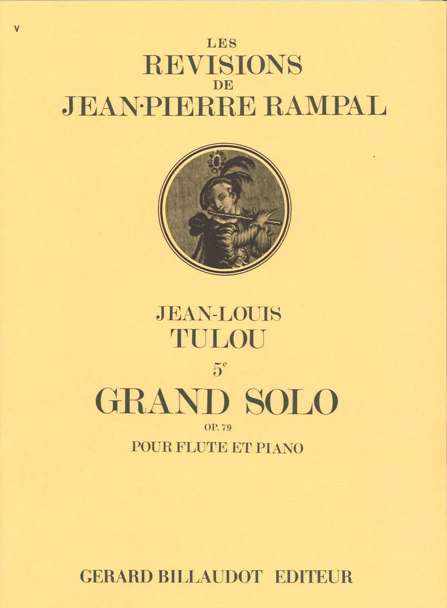Tulou, Grand Solo No. 5, op.79 (Rampal) (Billaudot)