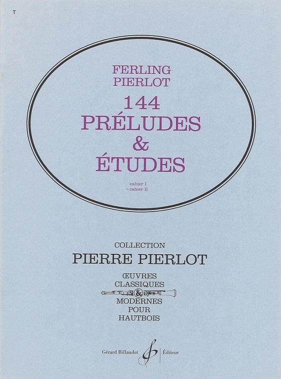 Ferling, 144 Preludes & Etudes 2(Pierlot (Billaudot)