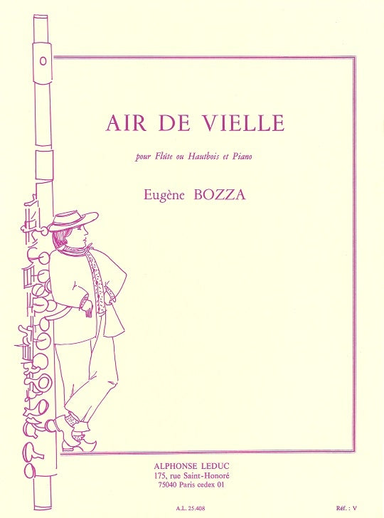 Bozza, Air de vielle (Ob,Pf) (Leduc)