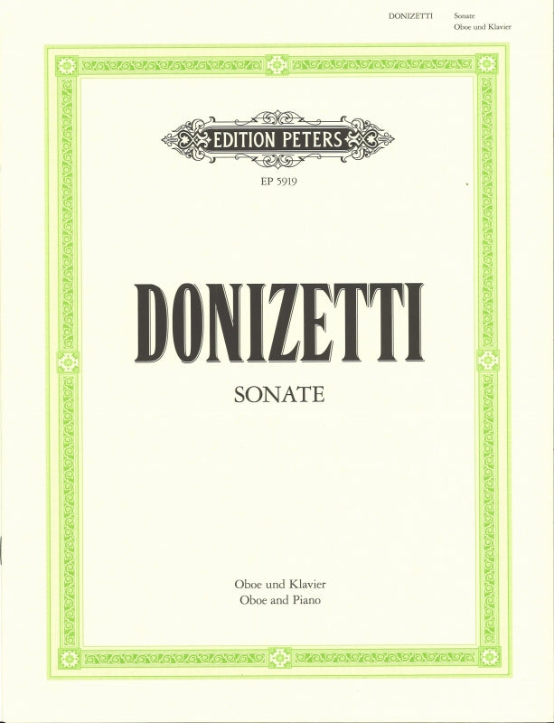 Donizetti, Sonata in F (Meylan) (Peters)