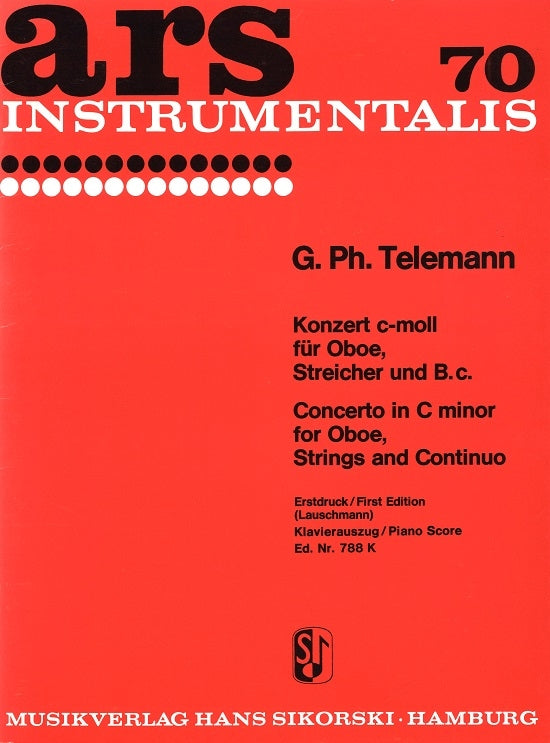 Telemann, Concerto in c (Lauschmann) (Sikorski)
