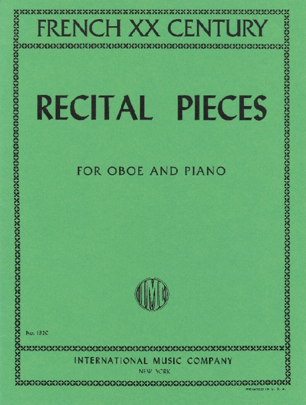 French 20th Century Recital Pieces (IMC)