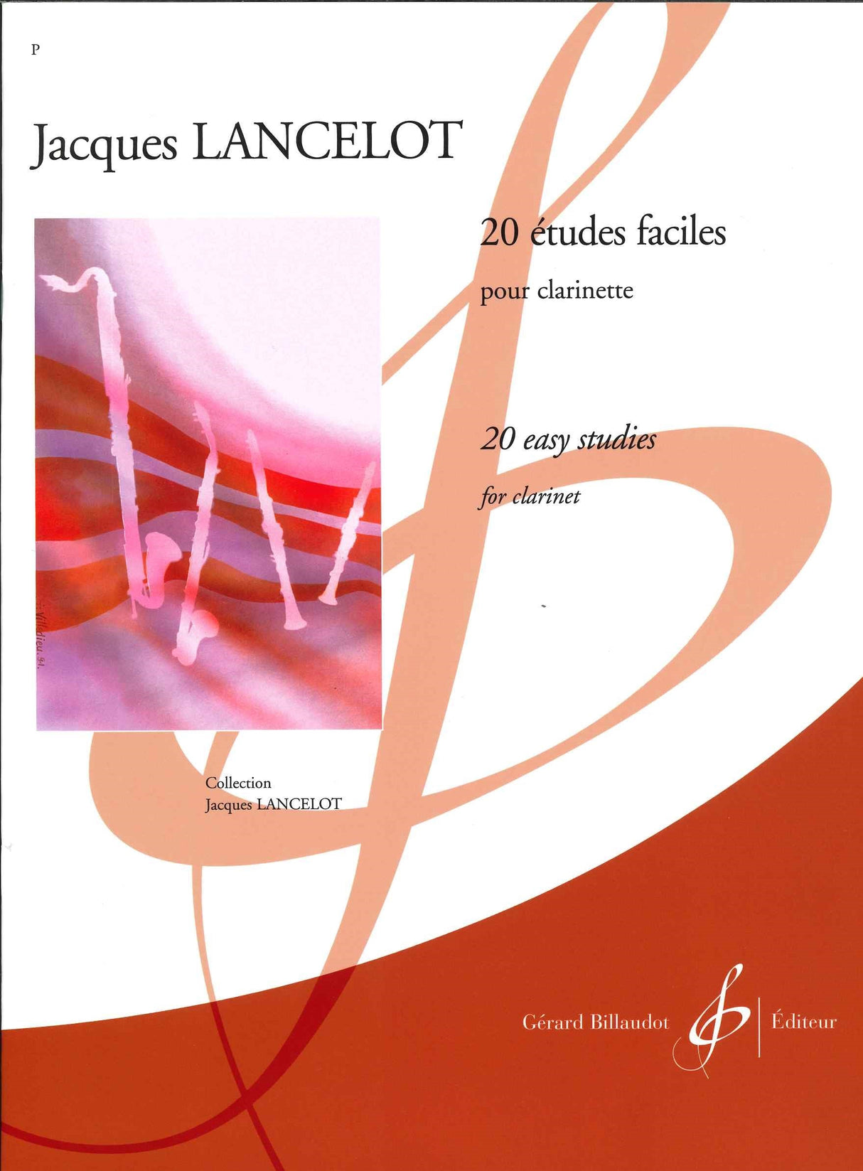 Lancelot, 20 Etudes faciles (Billaudot)
