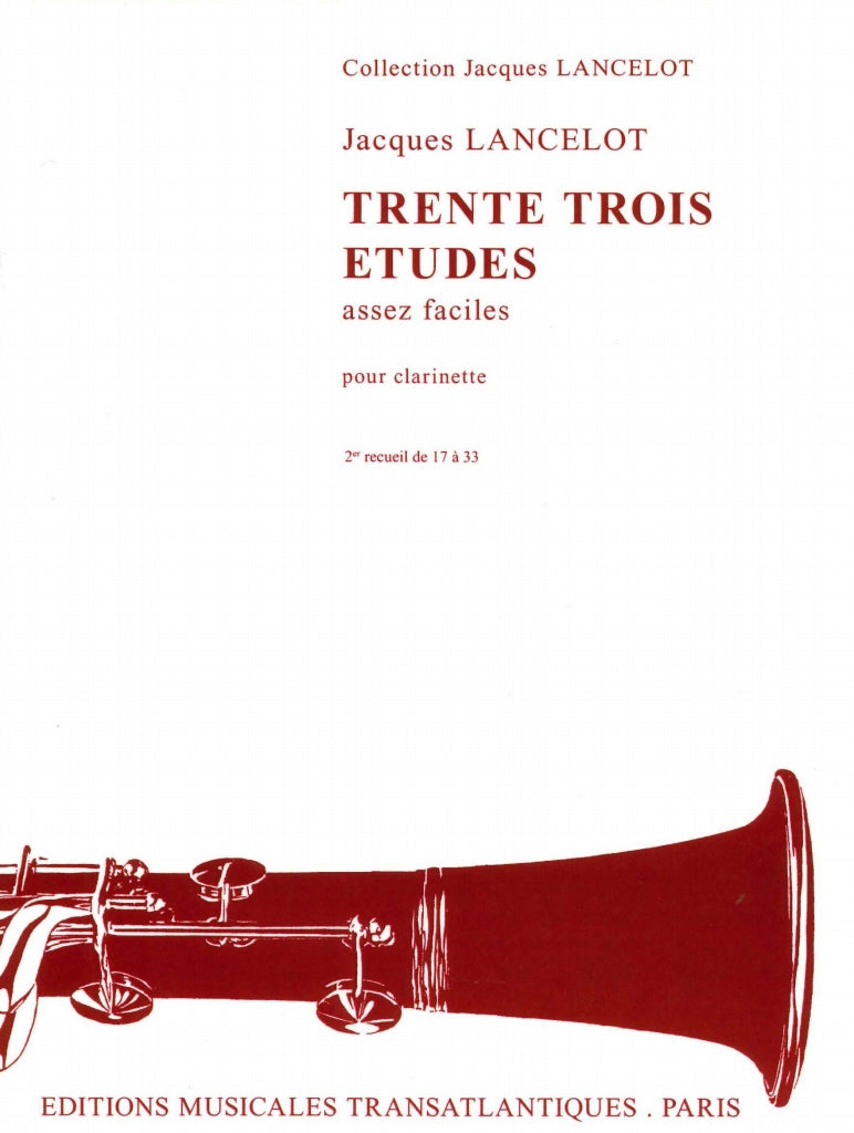 Lancelot, 33 Etudes assez faciles, 2 (Transatlantiques)