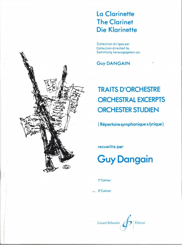 Dangain, Traits d'orchestre 2 (Billaudot)