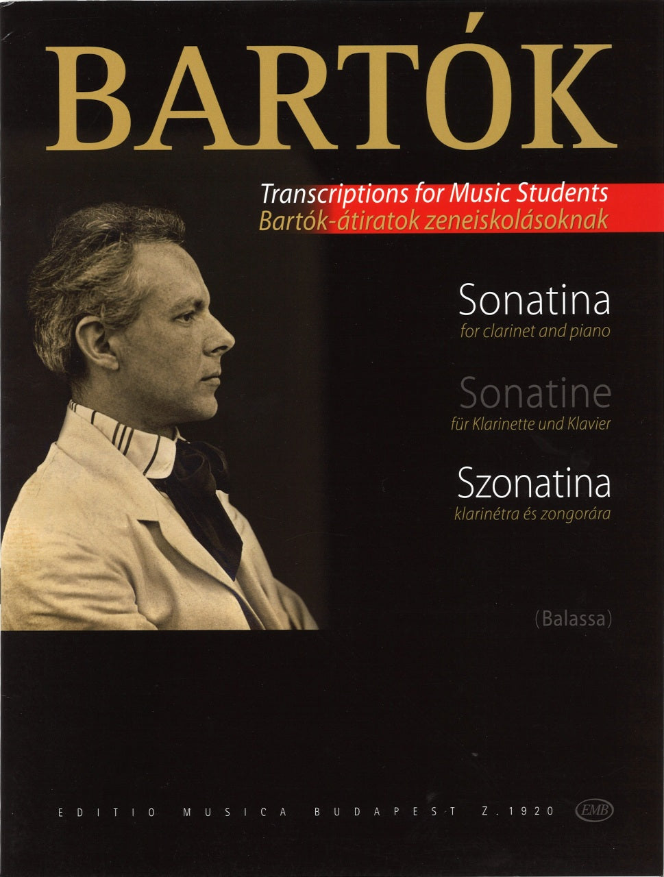 Bartok, Sonatina (Editio Musica Budapest)