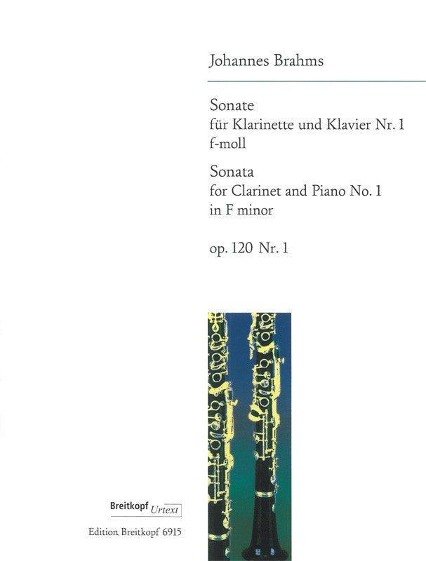 Brahms, Sonata op. 120/1 in f (Breitkopf)