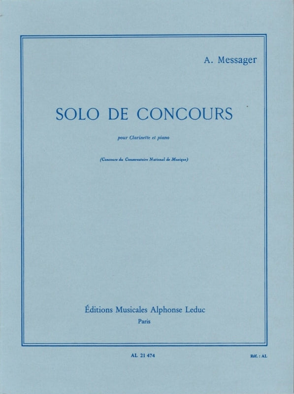 Messager, Solo de concours (Leduc)