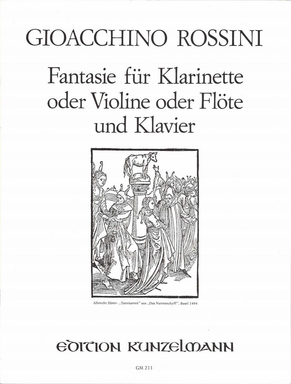 Rossini,G., Fantasie (Forster) (Kunzelmann)