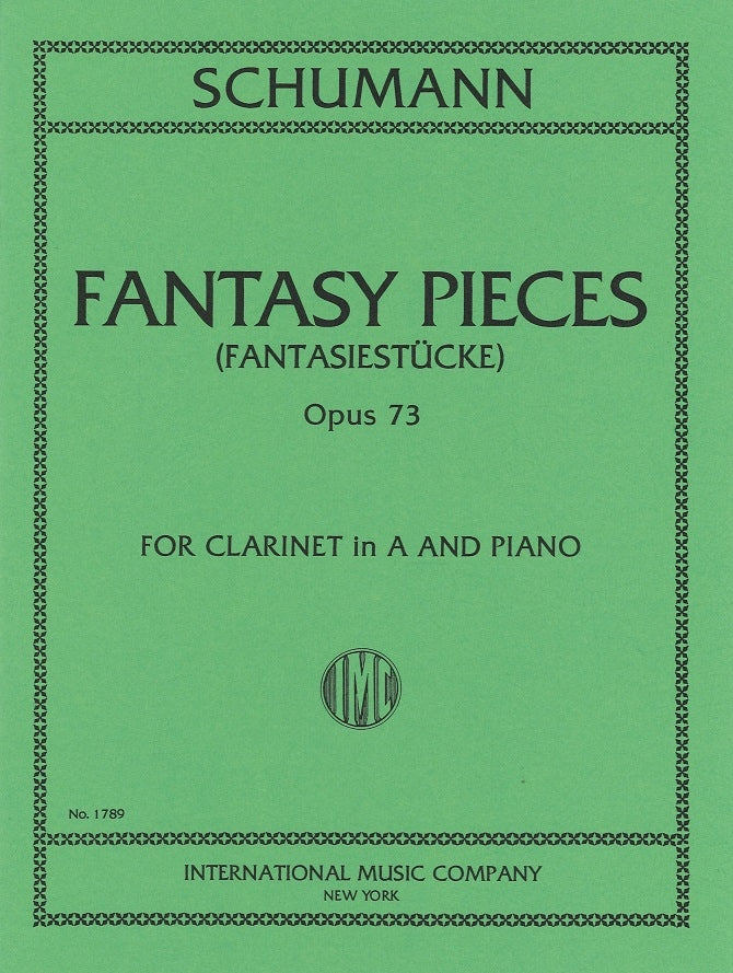Schumann, Fantasy Pieces op. 73 (IMC)