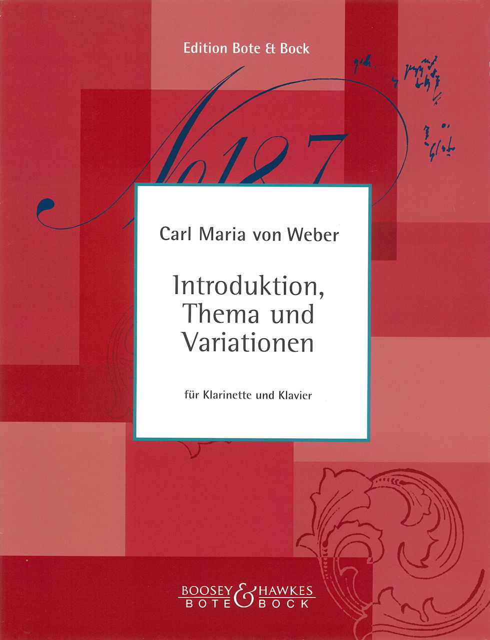 Weber, Introduktion, Thema & Variationen (Bote & Bock)
