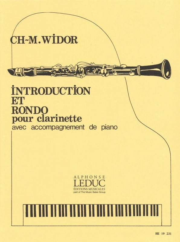 Widor, Introduction et Rondo op. 72 (Heugel)