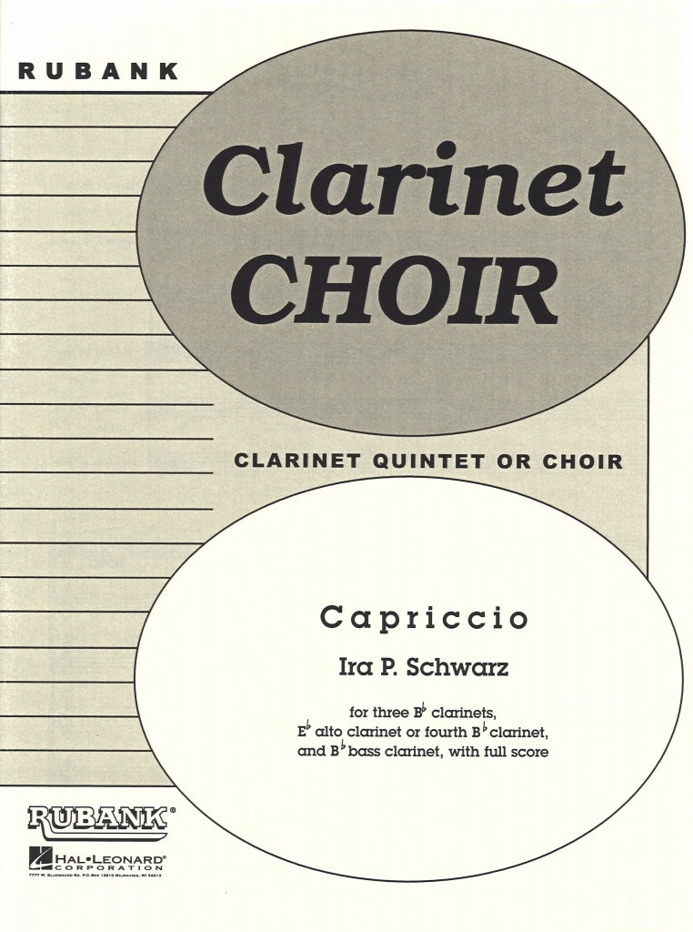 Schwarz, Capriccio (3BbCl,AltCl,BsCl) (Rubank)