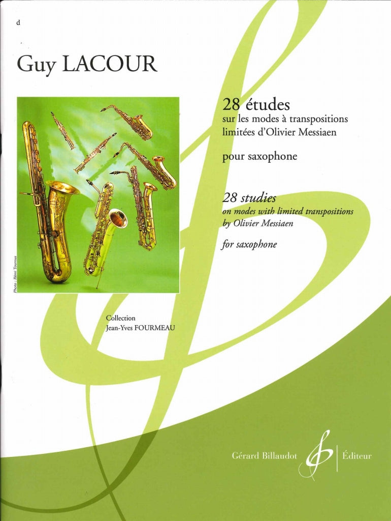 Lacour, 28 Etudes sur les modes a transp (Billaudot)