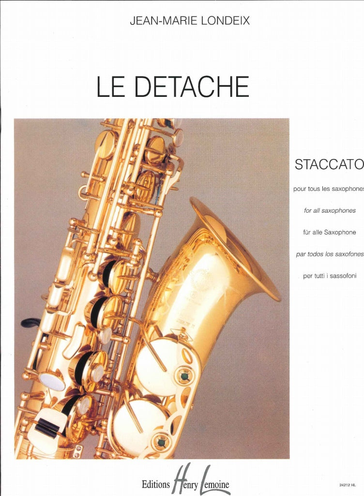 Londeix, Detache (Staccato) (Lemoine)
