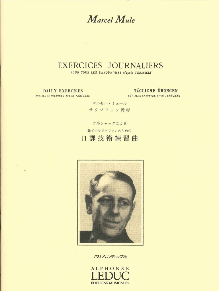 Mule, Exercices journaliers Terschak (Leduc)