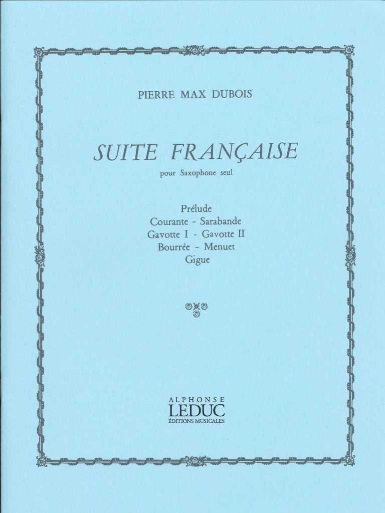 Dubois, Suite francaise (ASax Solo) (Leduc)
