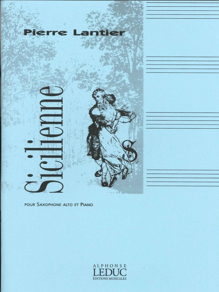 Lantier, Sicilienne (ASax,Pf) (Leduc)