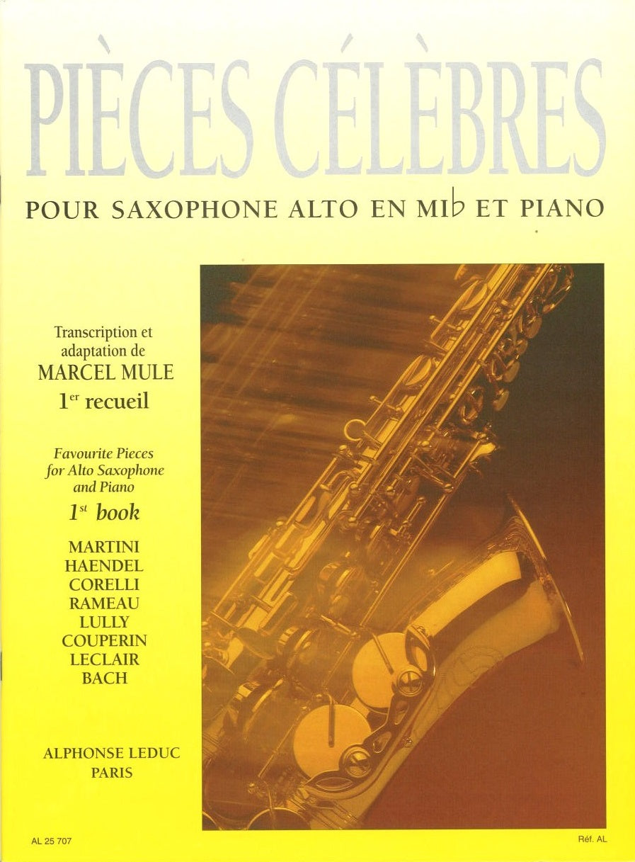 Pieces classiques celebres 1 (Leduc)