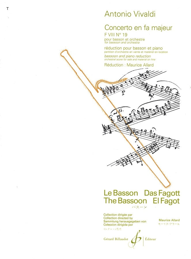 Vivaldi, Concerto in F, F 8/19, RV 488 (Billaudot)