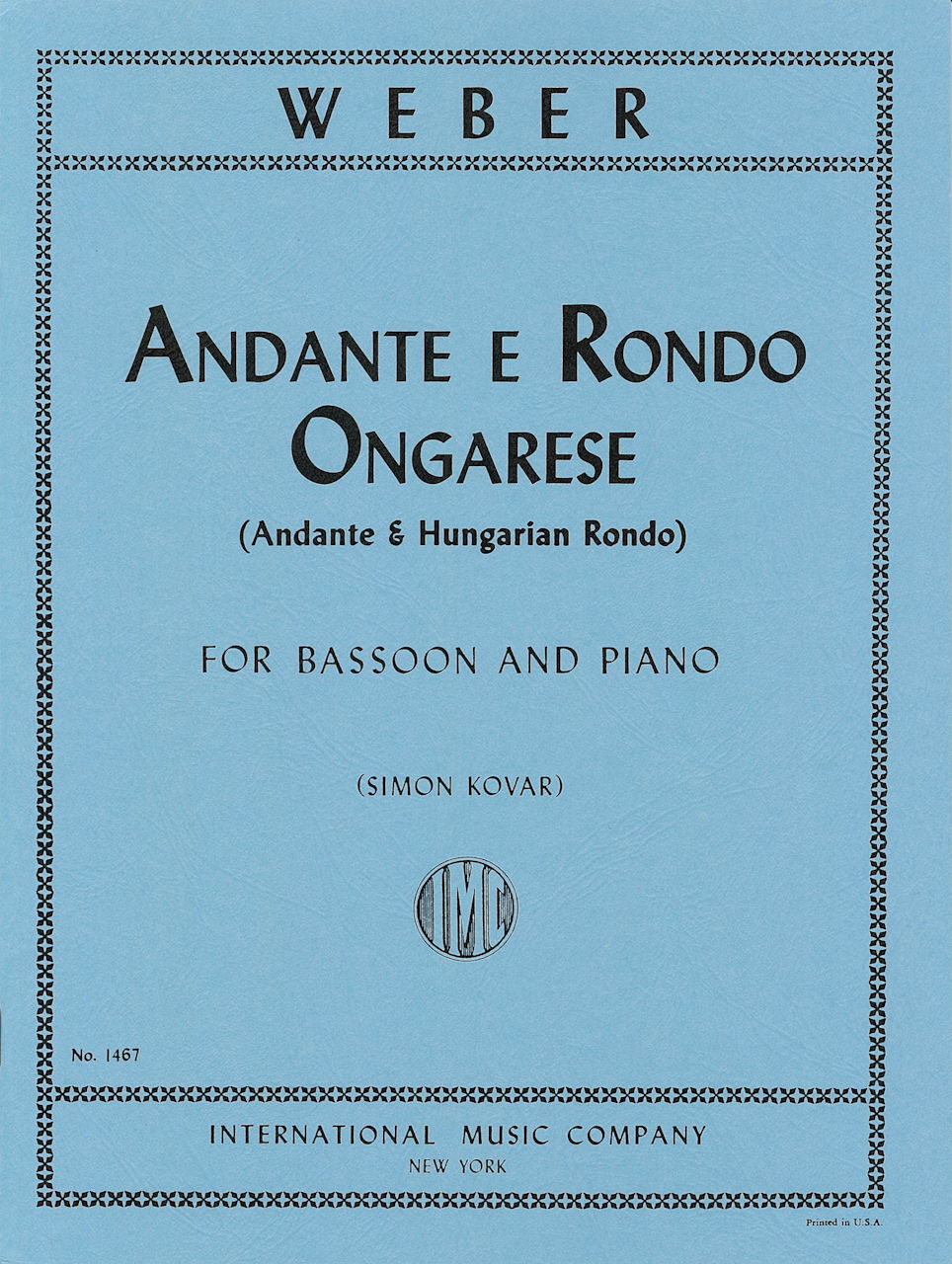 Weber, Andante e Rondo ungarese op. 35 (IMC)