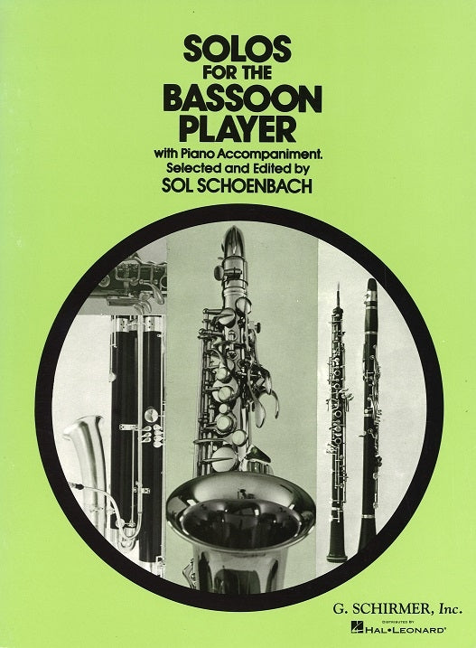 Solos for the Bassoon Player (Schoenbach (G.Schirmer)