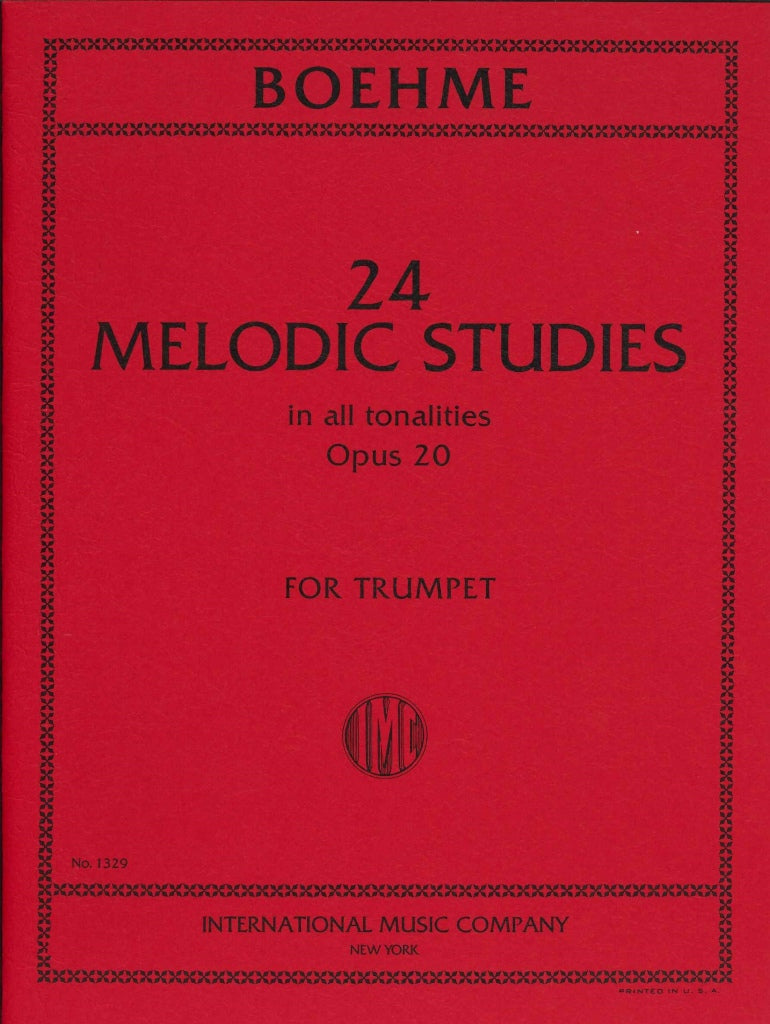 Bohme, 24 Melodic Studies op. 20 (IMC)