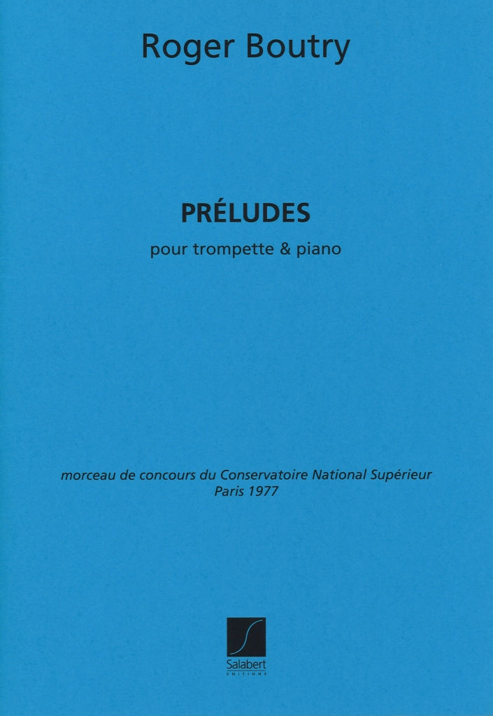 Boutry, Preludes (Salabert)