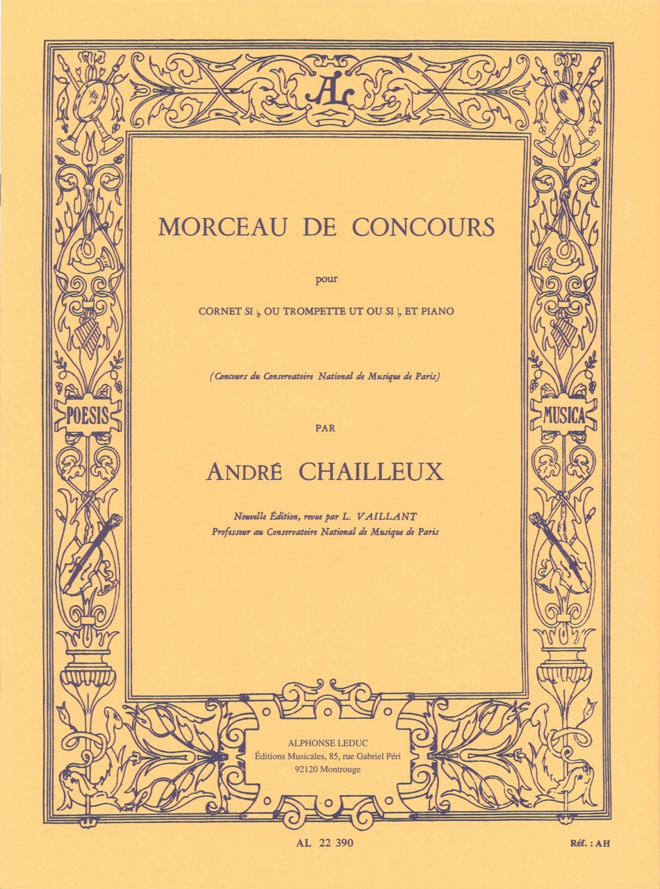 Chailleux, Morceau de concours (Leduc)