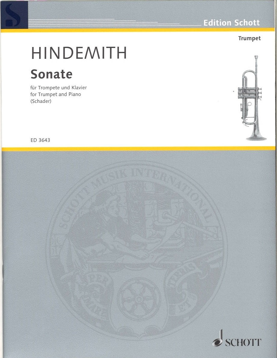 Hindemith, Sonate (1939) (Schott)