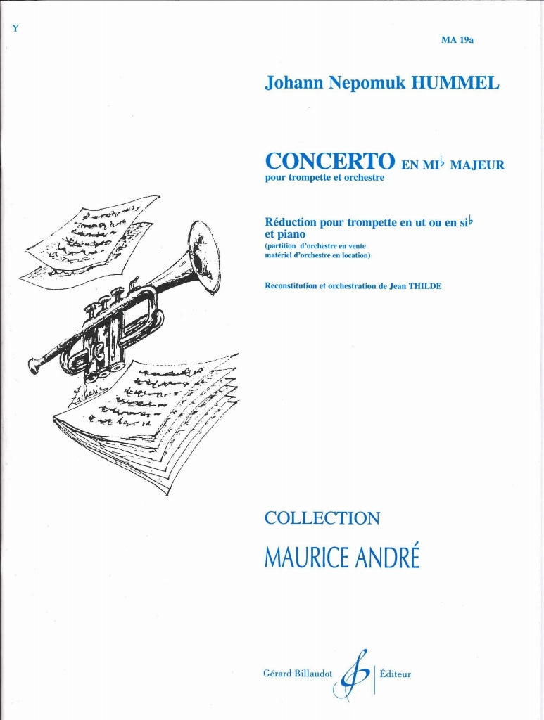 Hummel, Concerto in Eb (Thilde) (Billaudot)