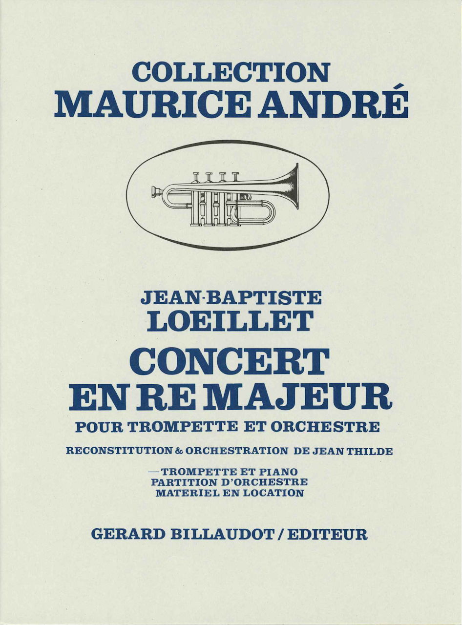 Loeillet, Concerto in D Major (Thilde) (Billaudot)