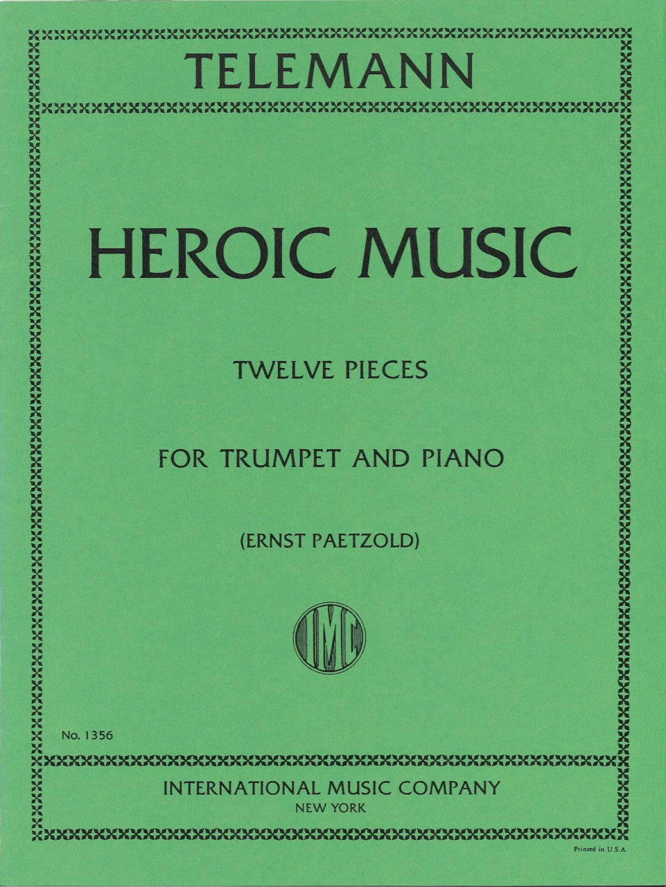 Telemann,G.P., Heroic Music, 12 Pieces ( (IMC)