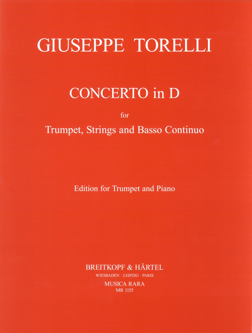 Torelli, Concerto in D, Roger 188 (Musica Rara)