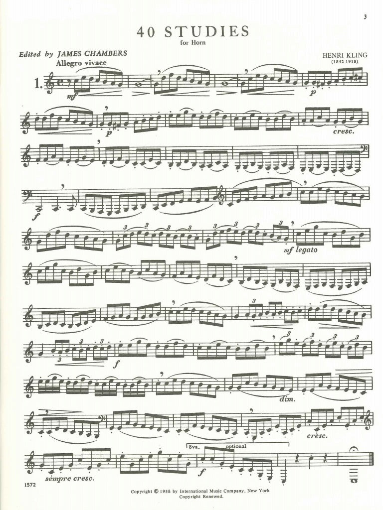 Kling, 40 Studies (IMC)