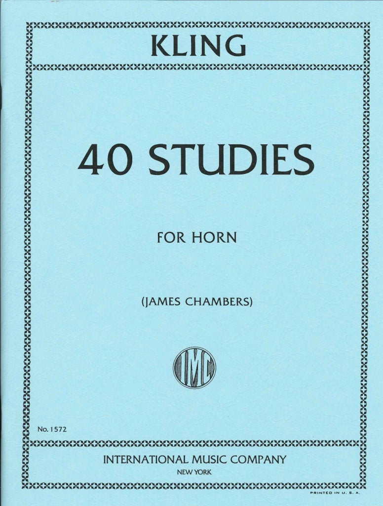 Kling, 40 Studies (IMC)
