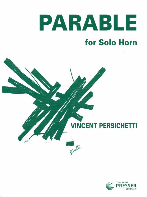 Persichetti, Parable 8 op. 120 (Hn Solo) (Elkan-Vogel/Theodore Presser)