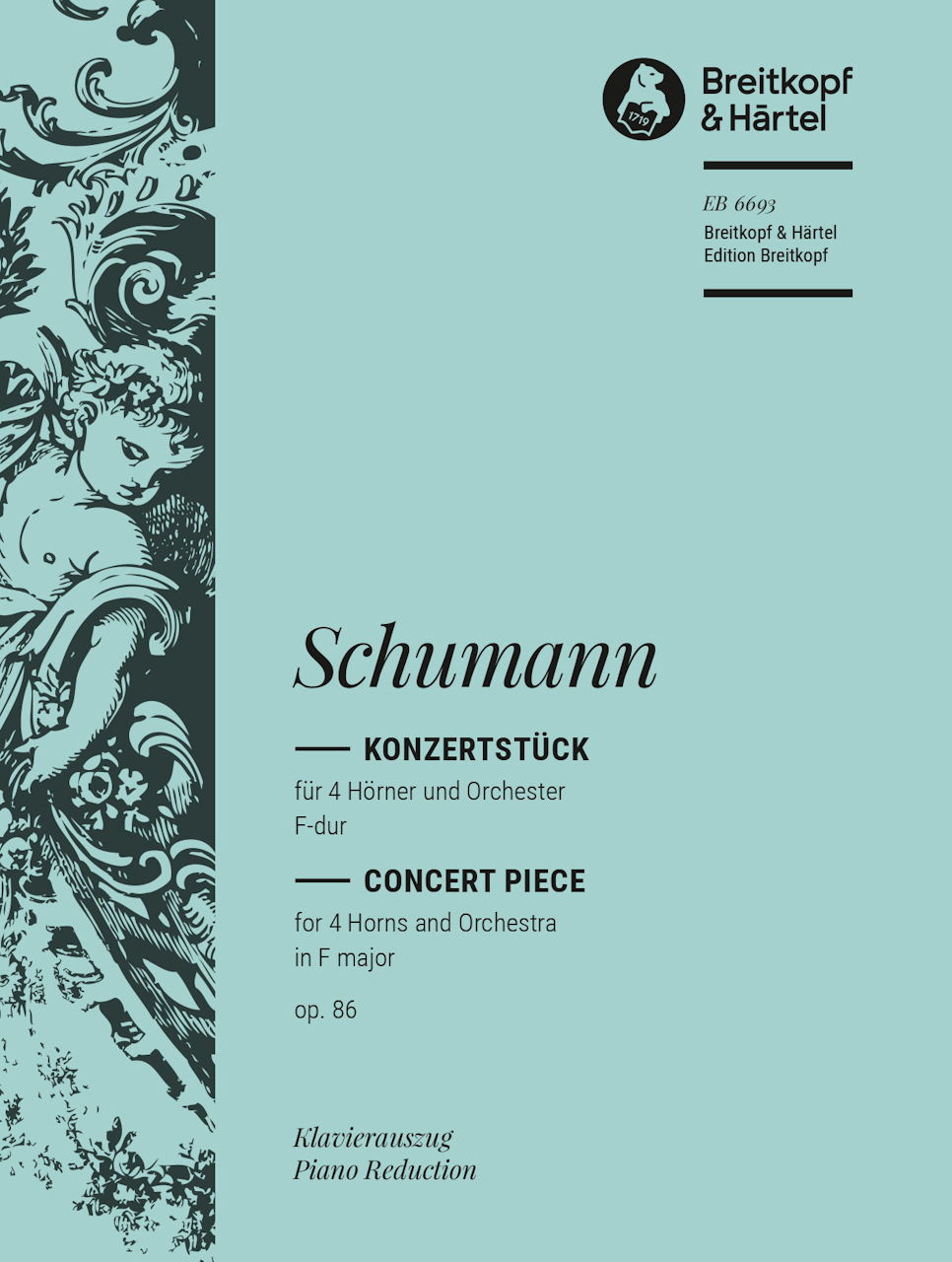 Schumann, Konzertstuck op. 86 (4Hn,Pf) (Breitkopf)