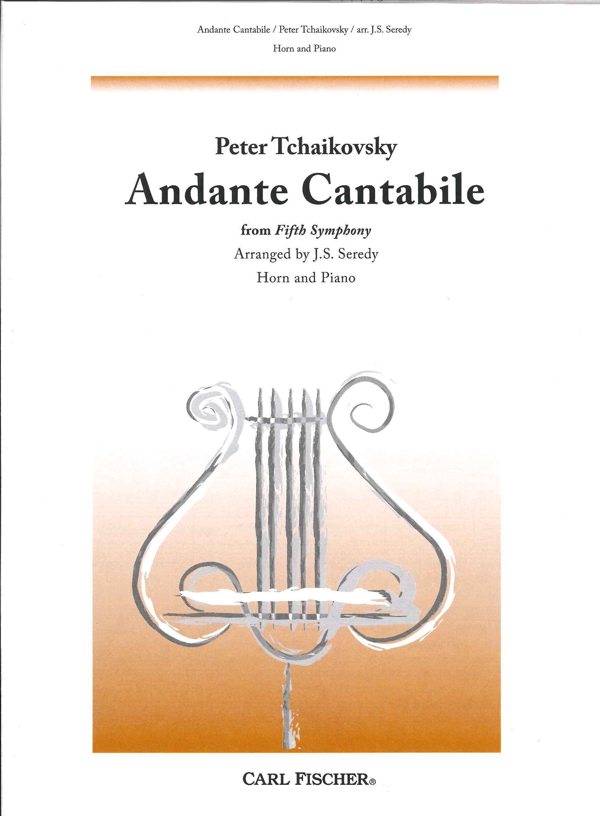 Tchaikovsky, Andante Cantabile from 5th (Carl Fischer)